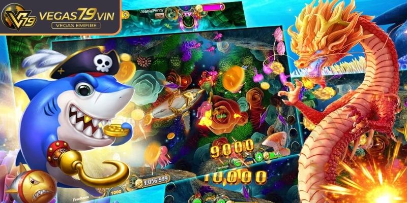 Bắn Cá Tiểu Tiên Cá Vegas79 – Siêu Phẩm Săn Đầy Hấp Dẫn 2 Các phòng chơi trong game