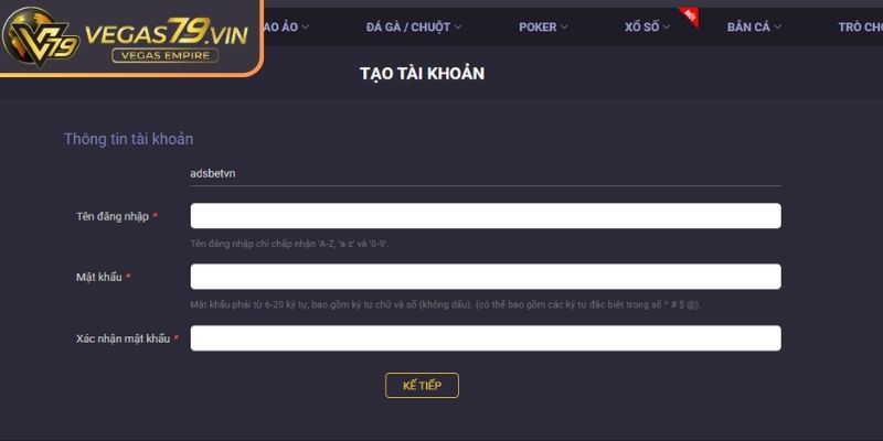 Cách đăng nhập Vegas79 dành cho người mới bắt đầu
